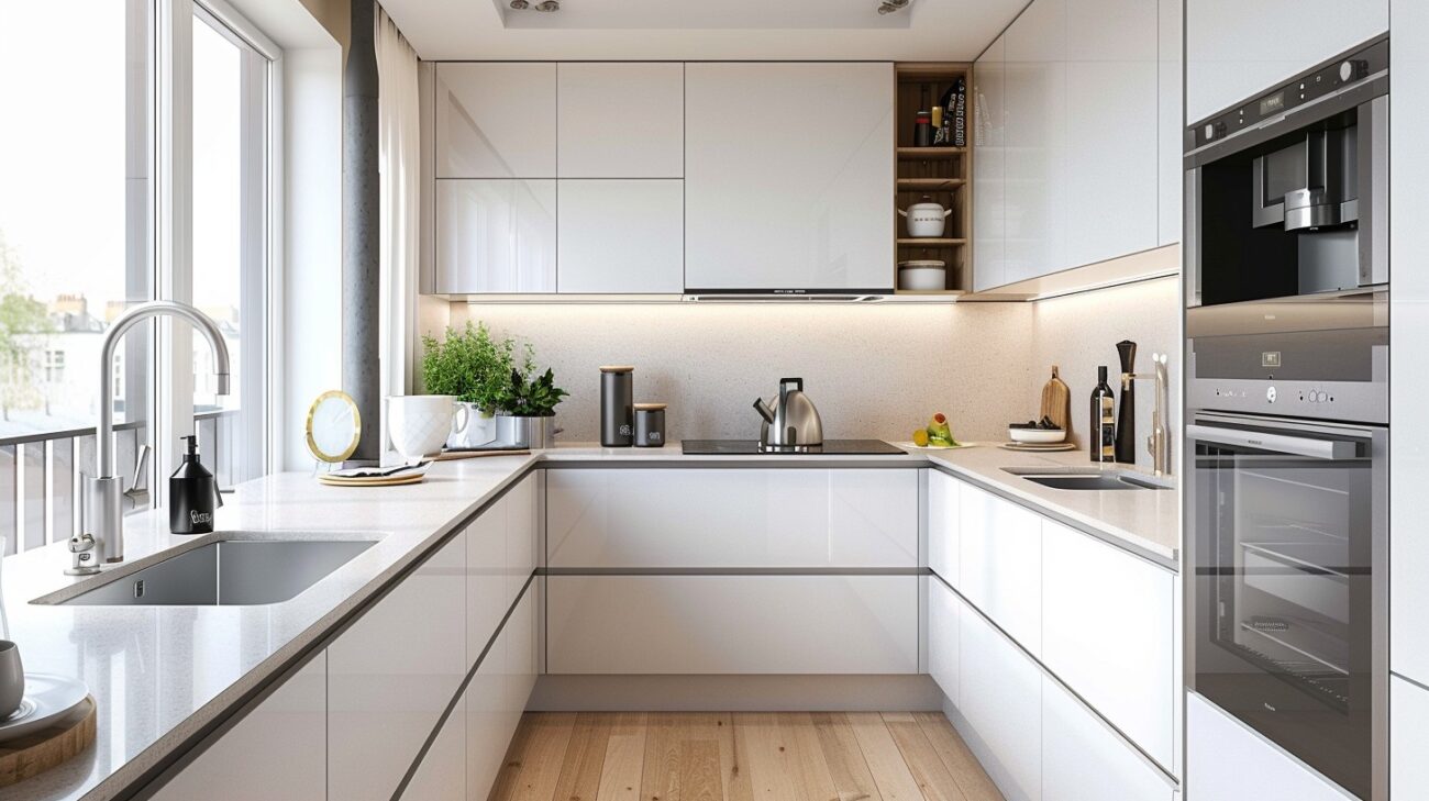 modern London kitchen interior